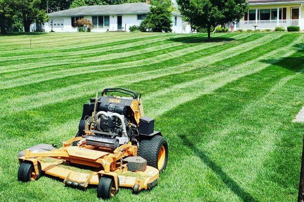 Mowing the lawn discount service near me