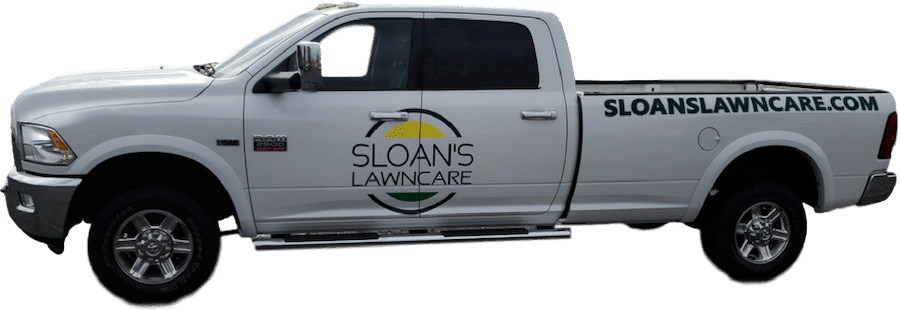 Sloans Lawncare Work Truck Animated